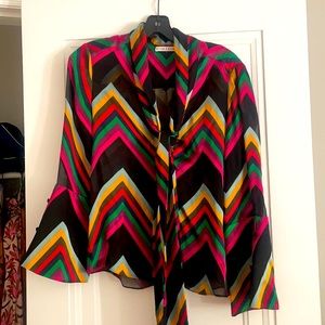 Alice + Olivia blouse - very versatile!